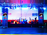 College band stage